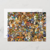 Carte Postale S.T. Lewis Collage (Devant / Derrière)