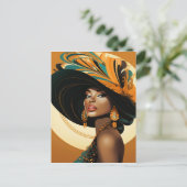 CARTE POSTALE SA COURONNE #2 (Debout devant)