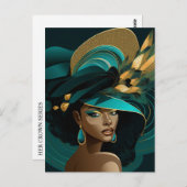 CARTE POSTALE SA COURONNE #8 (Devant / Derrière)