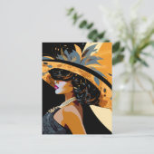 CARTE POSTALE SA COURONNE N° 1 (Debout devant)