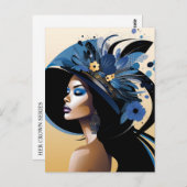 CARTE POSTALE SA COURONNE N° 9 (Devant / Derrière)