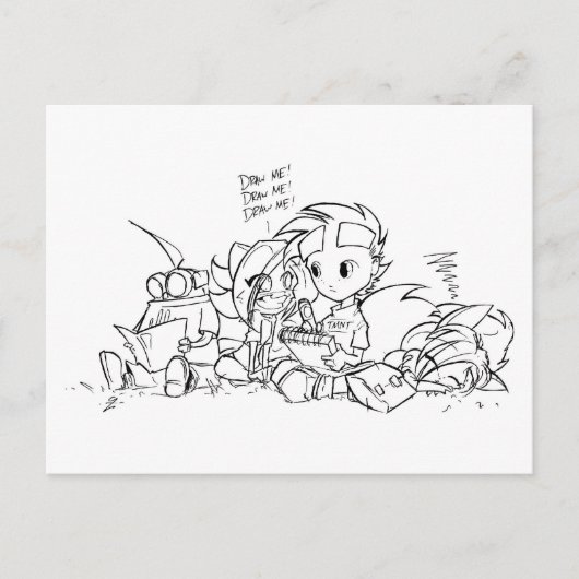 Carte Postale SA Kids (Devant)