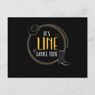 Carte Postale Sa ligne de danse