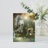 Carte Postale Sa place secrète (Debout devant)