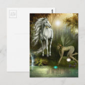 Carte Postale Sa place secrète (Devant / Derrière)