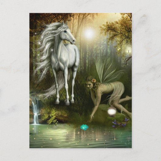 Carte Postale Sa place secrète (Devant)