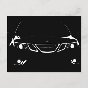 Carte postale Saab
