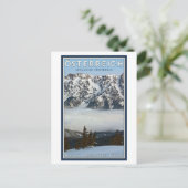 Carte Postale Saalbach - Vallée de brouillard (Debout devant)