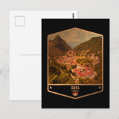 Carte Postale Saba (Devant / Derrière)