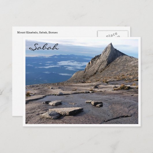 Carte Postale sabah kinabalu (Devant / Derrière)