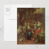 Carte Postale Sabbat des sorcières, 1606 (Devant / Derrière)