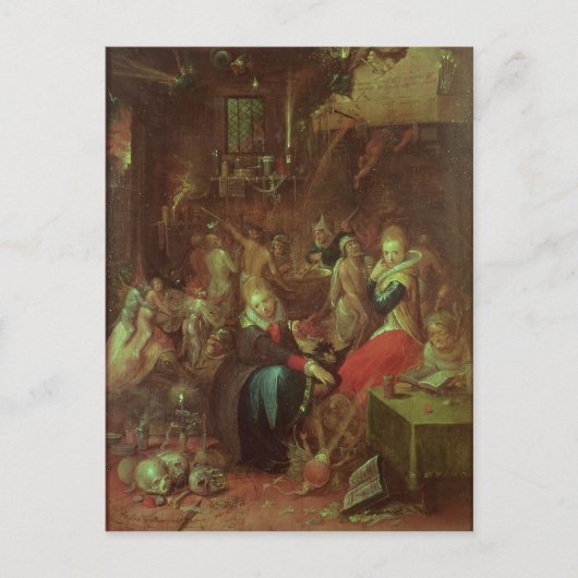 Carte Postale Sabbat des sorcières, 1606 (Devant)