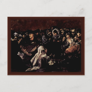 Carte Postale Sabbat Des Sorcières, Par Francisco De Goya