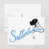 Carte Postale Sabberbomber (Devant / Derrière)