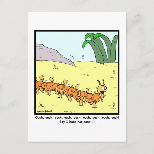 Carte Postale Sable chaud (Devant)