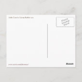 Carte Postale Sable Coat George Barbier (Dos)