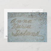 Carte Postale Sable d'Anna Maria (Devant / Derrière)