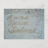 Carte Postale Sable d'Anna Maria (Devant)