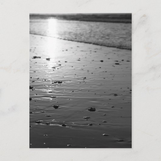 Carte Postale Sable De Sable Doré Gris (Devant)