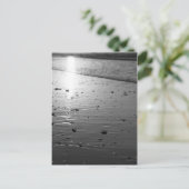 Carte Postale Sable De Sable Doré Gris (Debout devant)