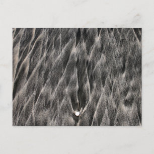 Carte Postale Sable noir et blanc