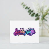 Carte Postale Sable Noon - Logo de base (Debout devant)