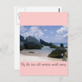 Carte Postale Sable rose (Devant / Derrière)