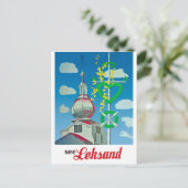 Carte Postale Sable, Tour de ville, Suède (Debout devant)