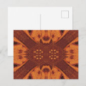 CARTE POSTALE SABLE TRIBAL 180 (Devant / Derrière)