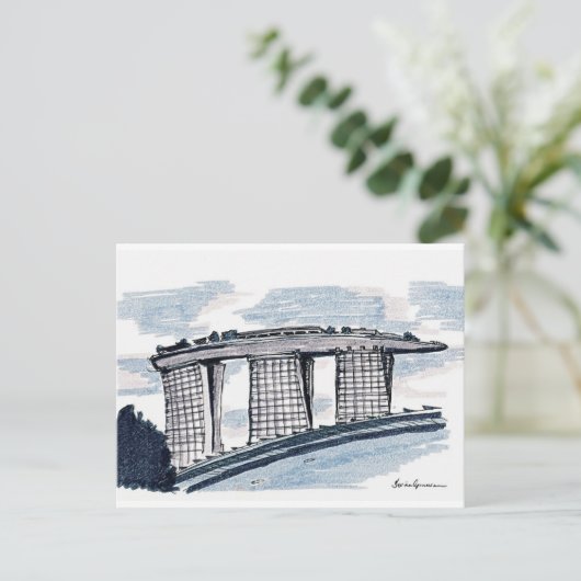 Carte Postale Sables (Debout devant)