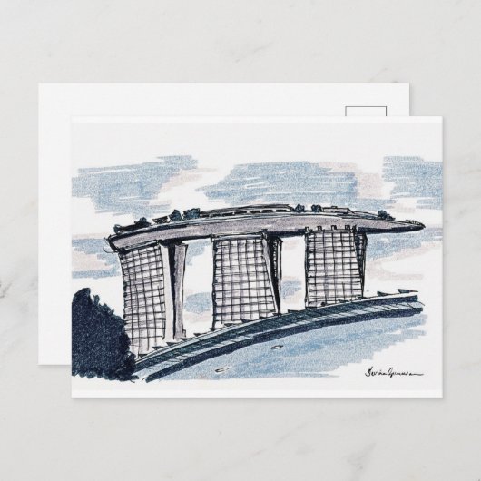 Carte Postale Sables (Devant / Derrière)