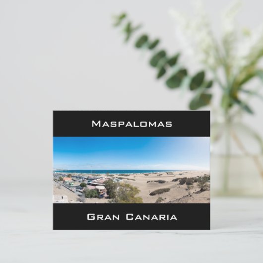 Carte Postale Sables de Maspalomas (Debout devant)