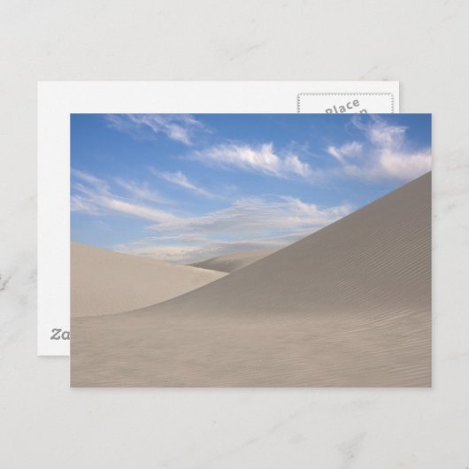 Carte Postale Sables désertiques (Devant / Derrière)