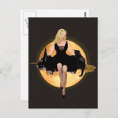 Carte Postale Sabrina la sorcière adolescente (Devant / Derrière)