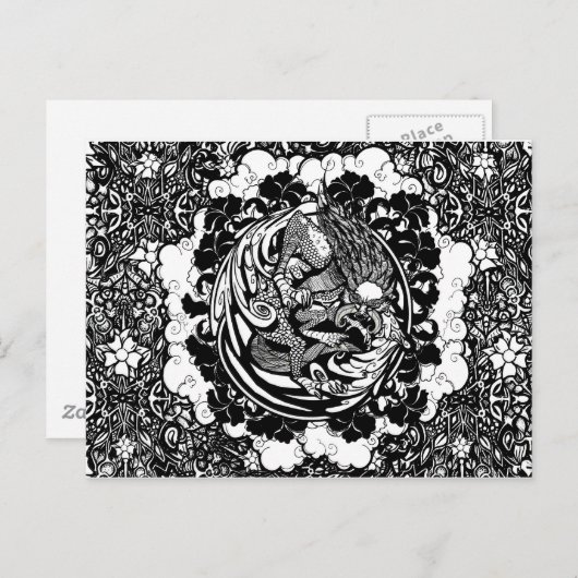 Carte Postale Saburo (Devant / Derrière)