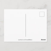 Carte Postale Sac à dos des bénédictions Retour à l'école (Dos)