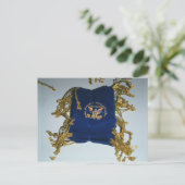 Carte Postale Sac à pièces, Pochette en velours, Sac à pièces à  (Debout devant)