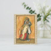 Carte Postale Sac de golf avec gant par Jennifer Goldberger (Debout devant)