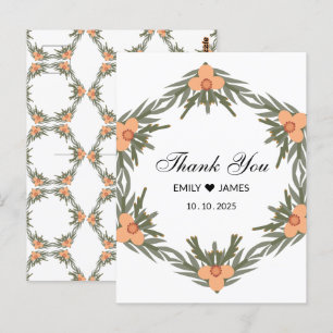 Carte Postale Sac de soutien de mariage - Nom et date personnali