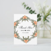 Carte Postale Sac de soutien de mariage - Nom et date personnali (Debout devant)