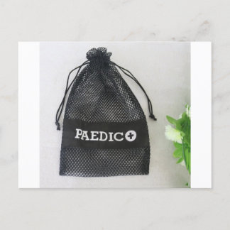 Carte Postale Sac en maille noire, Sac en maille polyester Sac p