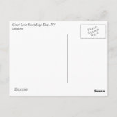 Carte postale Sacandaga Nuages (Dos)