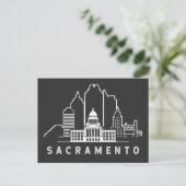 Carte Postale Sacramento Californie (Debout devant)