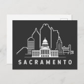 Carte Postale Sacramento Californie (Devant / Derrière)