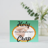 Carte postale "Sacré Bon Dieu" Devinez qui est à n (Debout devant)