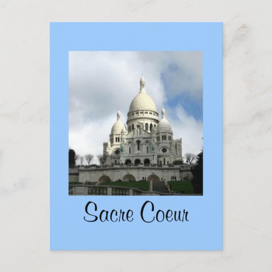 Carte Postale Sacré Coeur (Devant)