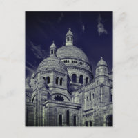 Sacre Coeur Bleu Paris Europe Voyage