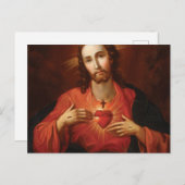 Carte Postale Sacré-Cœur de Jésus (Devant / Derrière)