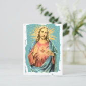 Carte Postale Sacré Coeur de Jésus (Debout devant)