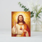 Carte Postale Sacré Coeur de Jésus-Christ (Debout devant)
